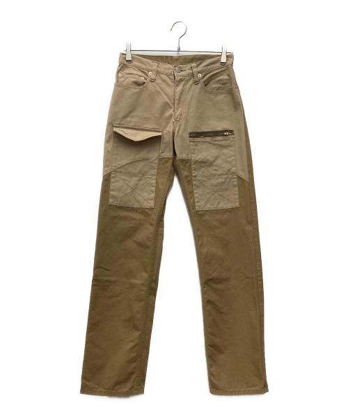 KOJIMA GENES（コジマジーンズ）KOJIMA GENES (コジマジーンズ) ペインターパンツ ベージュ サイズ:SIZE 81cm (W32)の古着・服飾アイテム