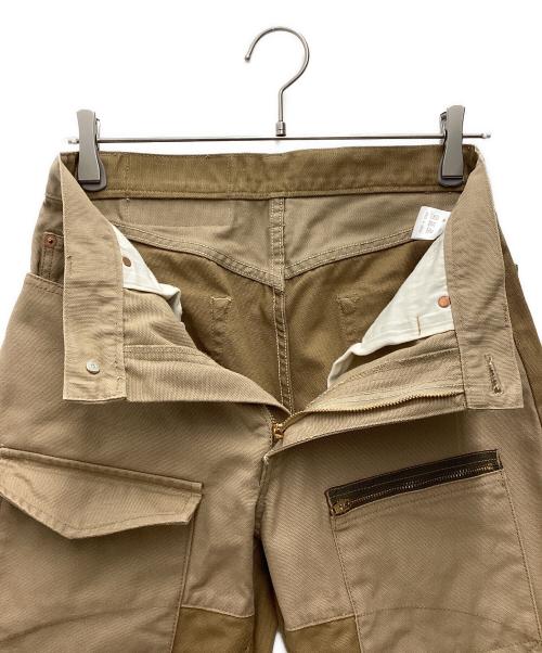 KOJIMA GENES（コジマジーンズ）KOJIMA GENES (コジマジーンズ) ペインターパンツ ベージュ サイズ:SIZE 81cm (W32)の古着・服飾アイテム