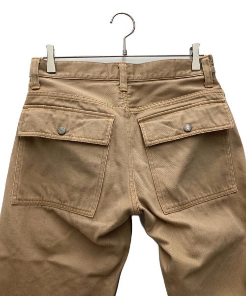 KOJIMA GENES（コジマジーンズ）KOJIMA GENES (コジマジーンズ) デニムペインターパンツ インディゴ×ベージュ サイズ:SIZE 81cm (W32)の古着・服飾アイテム