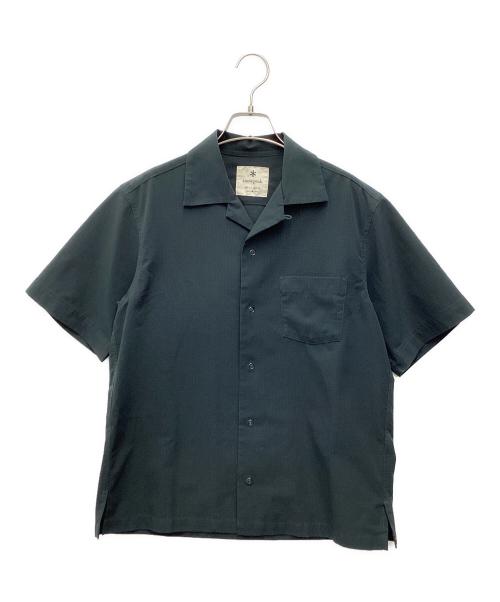 Snow peak（スノーピーク）snow peak (スノーピーク) 半袖シャツ ネイビー サイズ:SIZE Sの古着・服飾アイテム