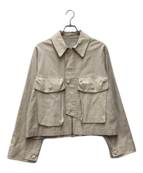 URU（ウル）URU (ウル) ブルゾン ベージュ サイズ:SIZE 2の古着・服飾アイテム