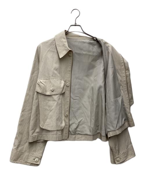 URU（ウル）URU (ウル) ブルゾン ベージュ サイズ:SIZE 2の古着・服飾アイテム