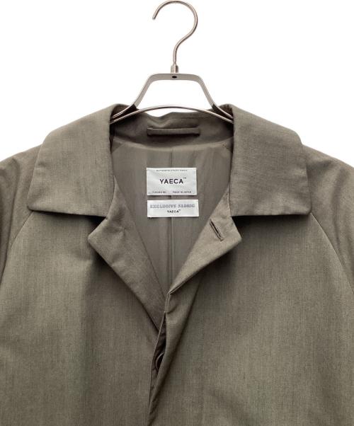 YAECA（ヤエカ）YAECA (ヤエカ) ステンカラーコート オリーブ サイズ:SIZE Sの古着・服飾アイテム