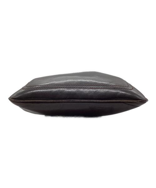 BALLY（バリー）BALLY (バリー) レザーサコッシュ ダークブラウンの古着・服飾アイテム