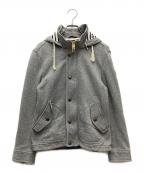 BURBERRY BLACK LABELバーバリーブラックレーベル）の古着「マリンジャケット」｜ライトグレー