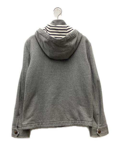 BURBERRY BLACK LABEL（バーバリーブラックレーベル）BURBERRY BLACK LABEL (バーバリーブラックレーベル) マリンジャケット ライトグレー サイズ:SIZE Mの古着・服飾アイテム