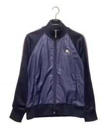BURBERRY BLACK LABEL（バーバリーブラックレーベル）の古着「トラックジャケット」｜ネイビー