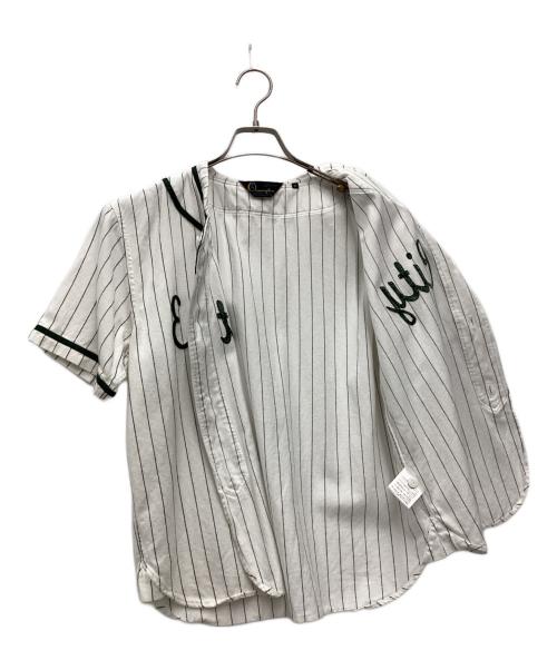 Champion（チャンピオン）Champion (チャンピオン) ゲームシャツ アイボリー サイズ:SIZE Mの古着・服飾アイテム