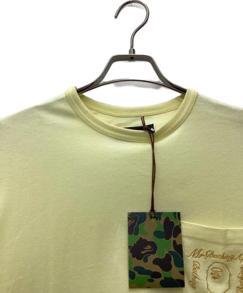 Mr.BATHING APE（ミスターベイジングエイプ）Mr.BATHING APE (ミスターベイジングエイプ) 半袖カットソー イエロー サイズ:SIZE Mの古着・服飾アイテム