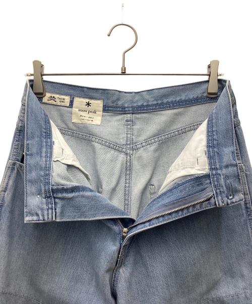 Snow peak（スノーピーク）snow peak (スノーピーク) ペインターパンツ スカイブルー サイズ:SIZE Mの古着・服飾アイテム