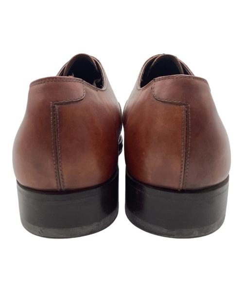 SHETLAND FOX（シェットランドフォックス）SHETLAND FOX (シェットランドフォックス) ケンジントン ストレートチップシューズ  ブラウン サイズ:SIZE 6.5の古着・服飾アイテム
