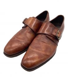 SHETLAND FOX（シェットランドフォックス）の古着「レザーシューズ」｜ブラウン