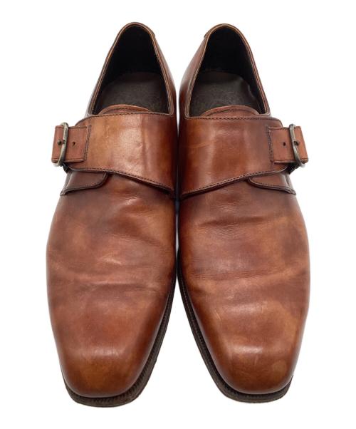 SHETLAND FOX（シェットランドフォックス）SHETLAND FOX (シェットランドフォックス) レザーシューズ ブラウン サイズ:SIZE 6.5の古着・服飾アイテム