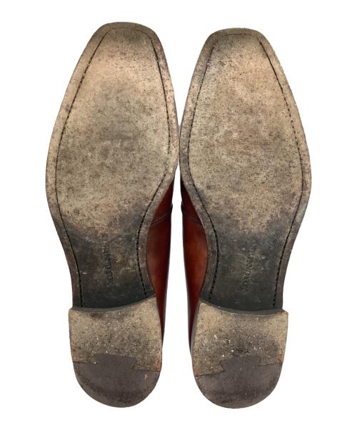 SHETLAND FOX（シェットランドフォックス）SHETLAND FOX (シェットランドフォックス) レザーシューズ ブラウン サイズ:SIZE 6.5の古着・服飾アイテム