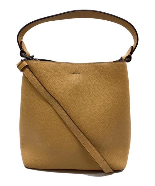 COACH（コーチ）COACH (コーチ) バケットショルダーバッグ イエローの古着・服飾アイテム