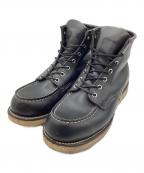 RED WINGレッドウィング）の古着「レザーブーツ」｜ブラック