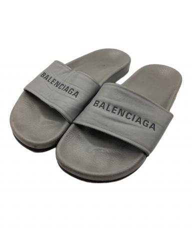 中古・古着通販】BALENCIAGA (バレンシアガ) ビーチサンダル グレー