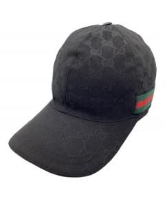 中古・古着通販】GUCCI (グッチ) GGキャンバス ベースボールキャップ