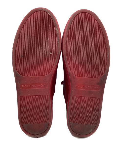 BALENCIAGA（バレンシアガ）BALENCIAGA (バレンシアガ) ミッドカットスニーカー ARENA レッド サイズ:SIZE 25cmの古着・服飾アイテム