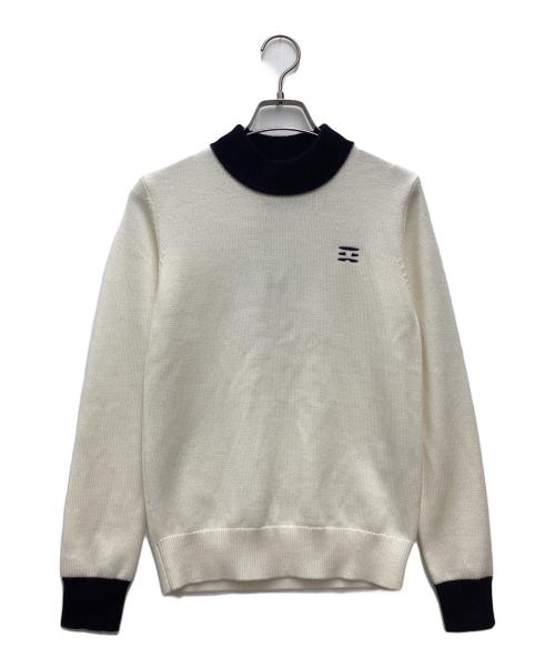 FIDES GOLF（-）FIDES GOLF (-) セーター ホワイト サイズ:SIZE M 未使用品の古着・服飾アイテム