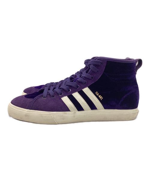 adidas（アディダス）adidas (アディダス) Na-Kel Smith ハイカットスニーカー Matchcourt High RX パープル サイズ:SIZE 26.5cmの古着・服飾アイテム