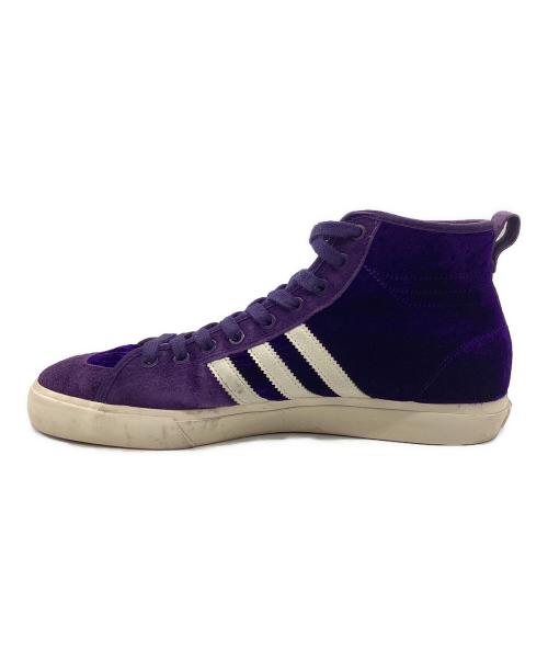 adidas（アディダス）adidas (アディダス) Na-Kel Smith ハイカットスニーカー Matchcourt High RX パープル サイズ:SIZE 26.5cmの古着・服飾アイテム