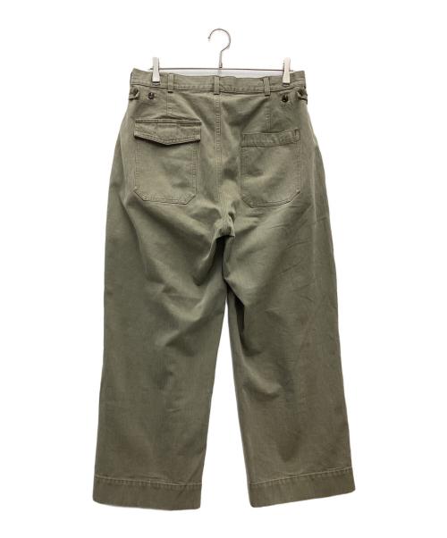 A.PRESSE（アプレッセ）A.PRESSE (アプレッセ) USAF Hemmed Bottoms Pants オリーブ サイズ:SIZE 2の古着・服飾アイテム