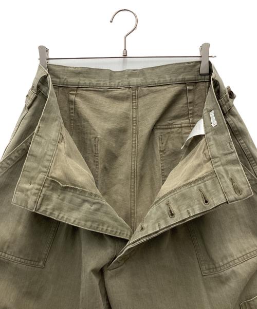 A.PRESSE（アプレッセ）A.PRESSE (アプレッセ) USAF Hemmed Bottoms Pants オリーブ サイズ:SIZE 2の古着・服飾アイテム
