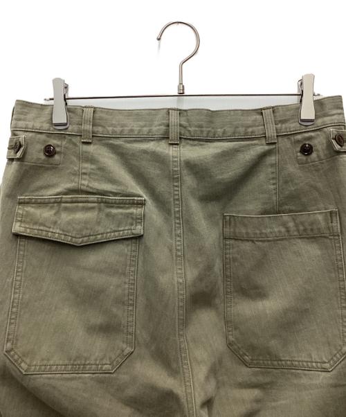 A.PRESSE（アプレッセ）A.PRESSE (アプレッセ) USAF Hemmed Bottoms Pants オリーブ サイズ:SIZE 2の古着・服飾アイテム