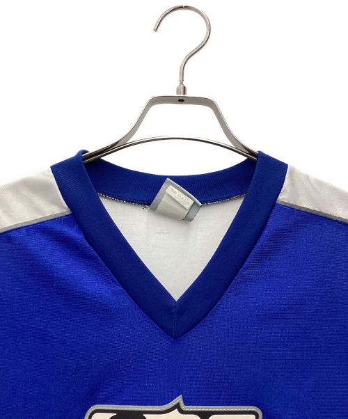 LBZ（エルビーゼット）LBZ (エルビーゼット) 90’s 7分袖Tシャツ USA製 ブルー サイズ:SIZE 不明の古着・服飾アイテム