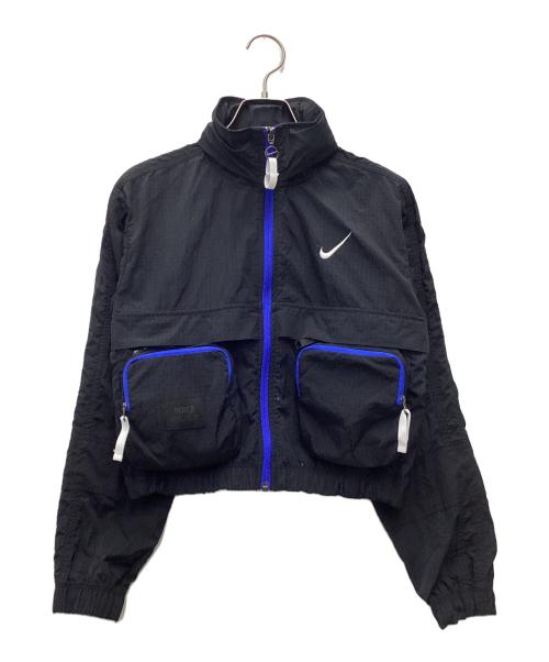 NIKE（ナイキ）NIKE (ナイキ) ナイロンウーブンジャケット ブラック サイズ:SIZE Sの古着・服飾アイテム