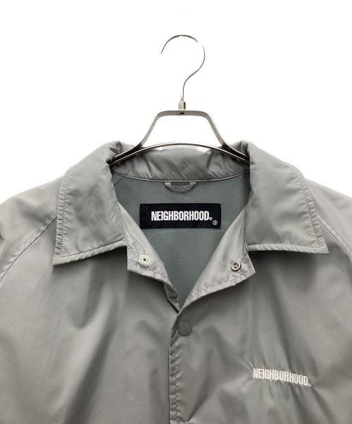NEIGHBORHOOD（ネイバーフッド）NEIGHBORHOOD (ネイバーフッド) コーチジャケット 20AW グレー サイズ:SIZE Mの古着・服飾アイテム