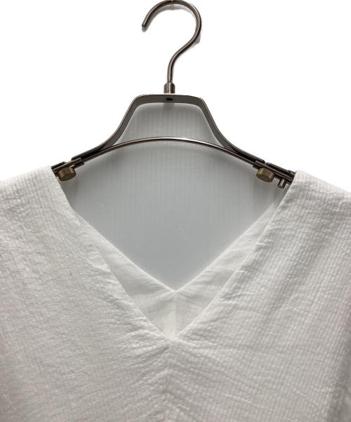 HAVA（ハーヴァ）HAVA (ハーヴァ) シャツワンピース ホワイト サイズ:SIZE Freeの古着・服飾アイテム