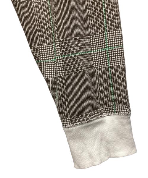 stussy（ステューシー）stussy (ステューシー) ジップパーカー グレー×グリーン サイズ:SIZE XLの古着・服飾アイテム