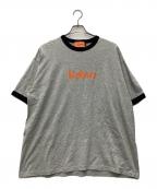 KEBOZケボズ）の古着「リンガーTシャツ」｜グレー