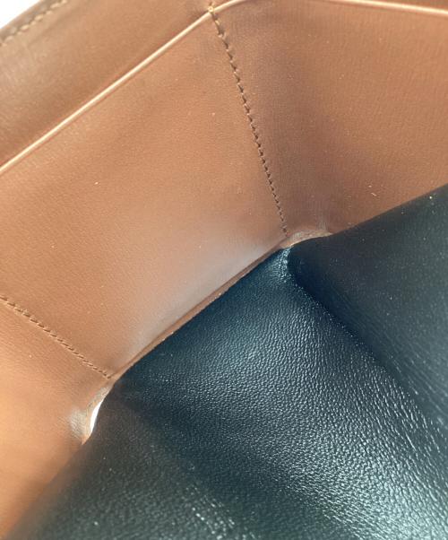JIL SANDER（ジルサンダー）JIL SANDER (ジルサンダー) 3つ折り財布 オリガミ ブラウンの古着・服飾アイテム