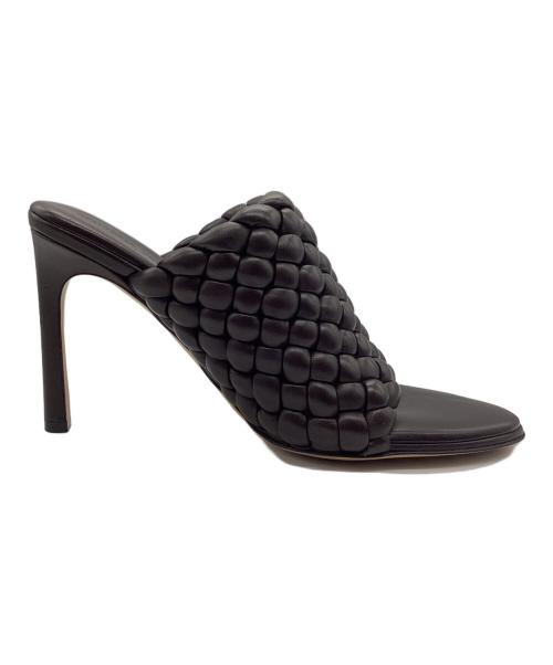 BOTTEGA VENETA（ボッテガベネタ）BOTTEGA VENETA (ボッテガベネタ) レザーサンダル ブラウン サイズ:SIZE 38の古着・服飾アイテム
