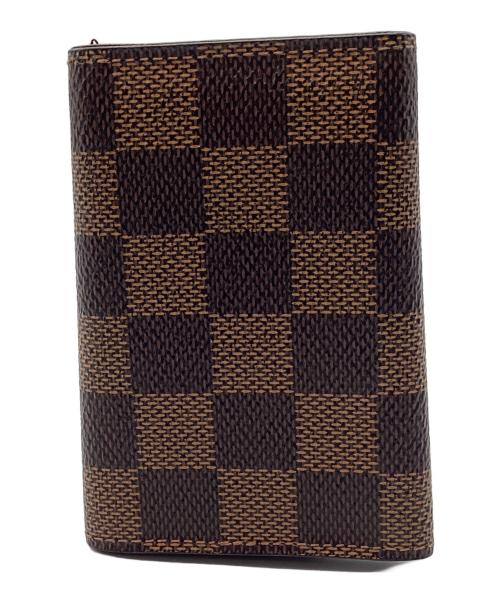LOUIS VUITTON（ルイ ヴィトン）LOUIS VUITTON (ルイ ヴィトン) キーケース ミュルティクレ6 ダミエ ブラウンの古着・服飾アイテム