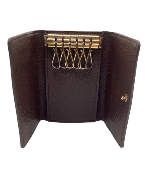 LOUIS VUITTON（ルイ ヴィトン）LOUIS VUITTON (ルイ ヴィトン) キーケース ミュルティクレ6 ダミエ ブラウンの古着・服飾アイテム