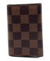 LOUIS VUITTON (ルイ ヴィトン) キーケース ミュルティクレ6 ダミエ ブラウン：6000円