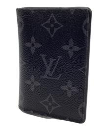 LOUIS VUITTON（ルイ ヴィトン）の古着「カードケース オーガナイザー・エクリプス」｜ブラック