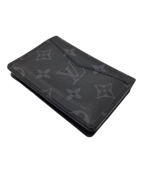 LOUIS VUITTON（ルイ ヴィトン）LOUIS VUITTON (ルイ ヴィトン) カードケース オーガナイザー・エクリプス ブラックの古着・服飾アイテム