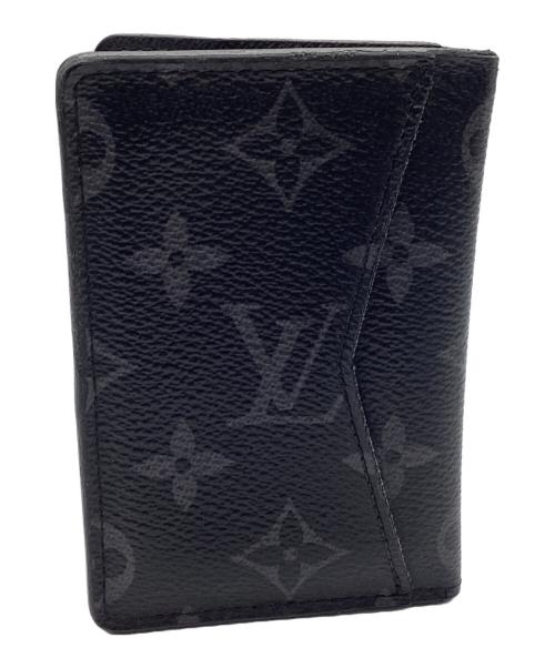 LOUIS VUITTON（ルイ ヴィトン）LOUIS VUITTON (ルイ ヴィトン) カードケース オーガナイザー・エクリプス ブラックの古着・服飾アイテム