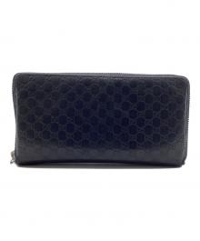 GUCCI（グッチ）の古着「長財布 GG」｜ブラック