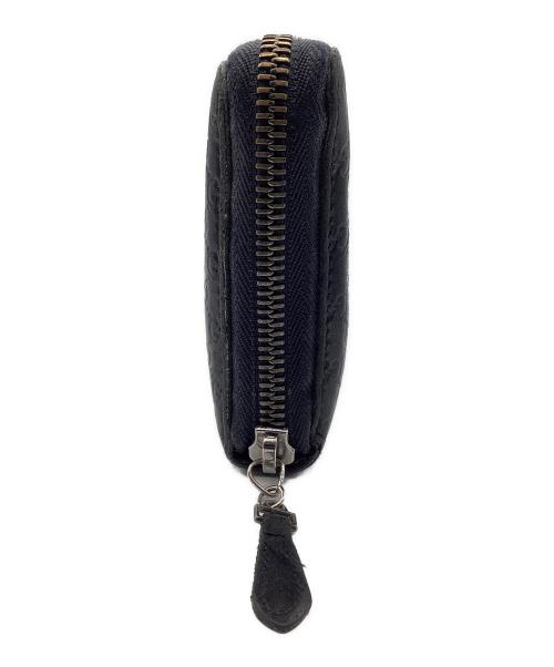 GUCCI（グッチ）GUCCI (グッチ) 長財布 GG ブラックの古着・服飾アイテム