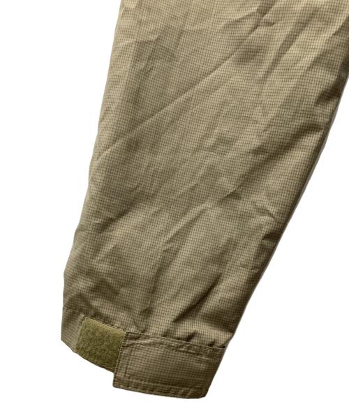 stussy（ステューシー）stussy (ステューシー) ナイロントラックジャケット ベージュ×ネイビー サイズ:SIZE Mの古着・服飾アイテム