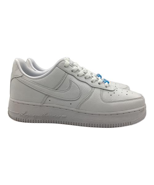 NIKE（ナイキ）NIKE (ナイキ) Drake NOCTA (ドレイク ノクタ) AIR FORCE 1 LOW SP WHITE/WHITE-WHITE-COBALT TINT ホワイト サイズ:SIZE 25cmの古着・服飾アイテム