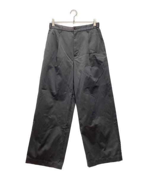 Graphpaper（グラフペーパー）Graphpaper (グラフペーパー) チノパン Westpoint Chino Wide Straight Trousers グレー サイズ:SIZE 2 未使用品の古着・服飾アイテム