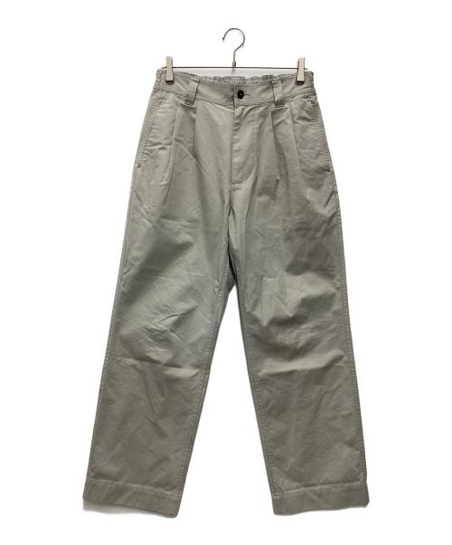 MHL（エムエイチエル）MHL (エムエイチエル) ストレートパンツ グレー サイズ:SIZE Mの古着・服飾アイテム