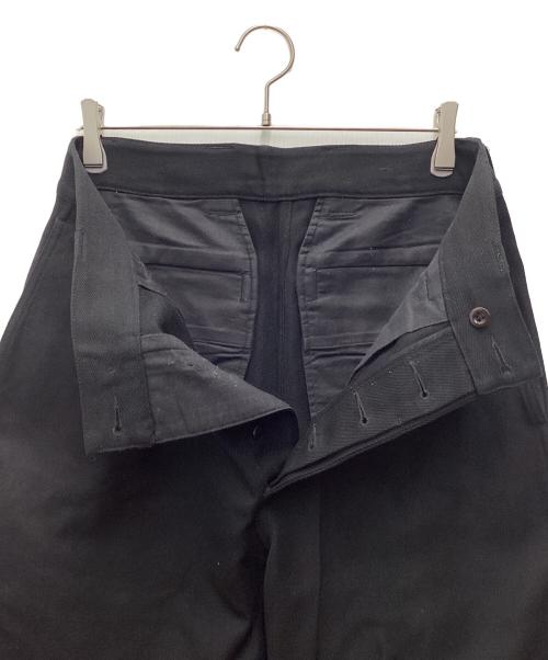 MHL（エムエイチエル）MHL (エムエイチエル) ストレートパンツ ブラック サイズ:SIZE Mの古着・服飾アイテム